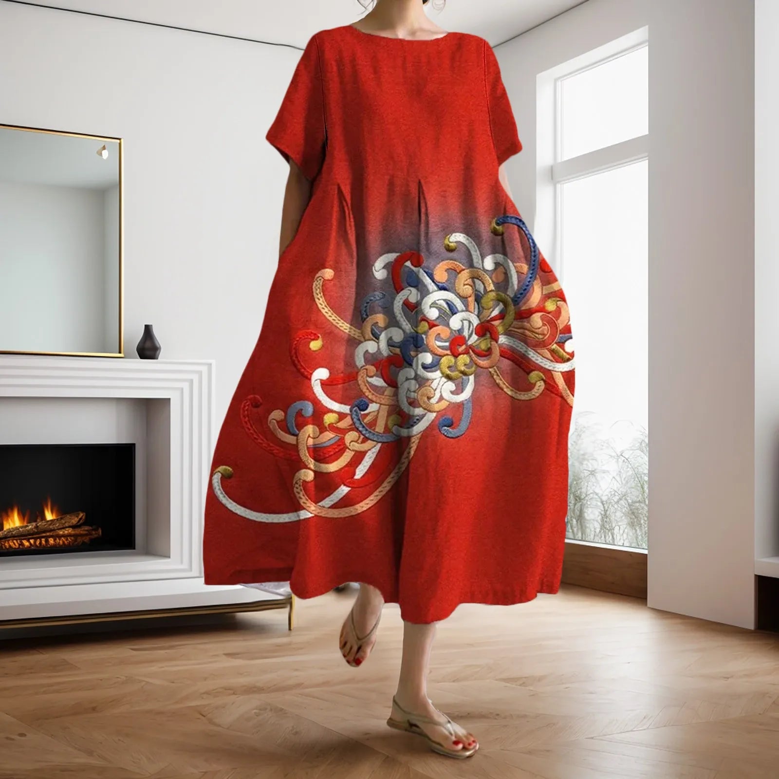 Dahlia™ - Zomerjurk voor dames – Stijlvol, luchtig & onmisbaar deze zomer