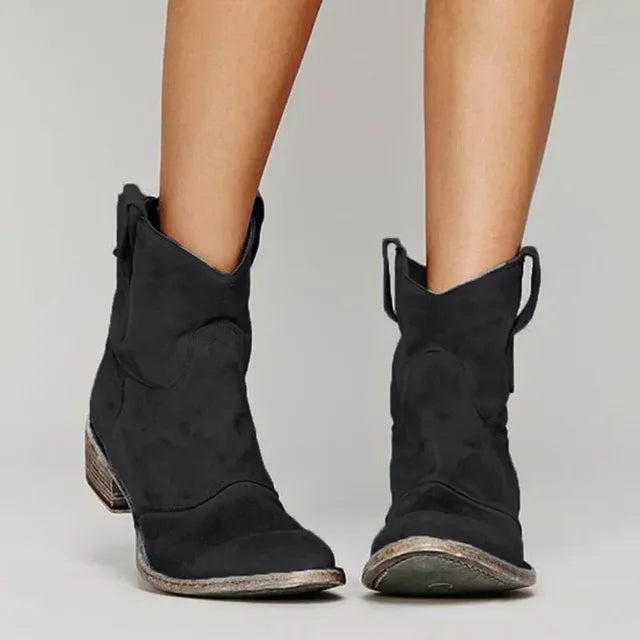 Dael™ - Vintage Cowboy Enkellaarsjes