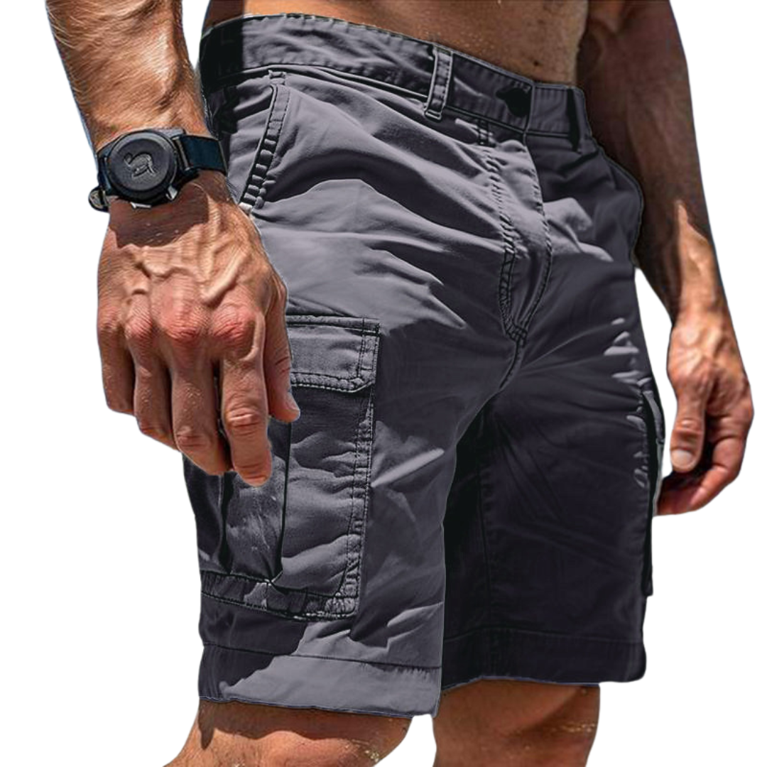 Bruno™ - Korte heren cargobroek