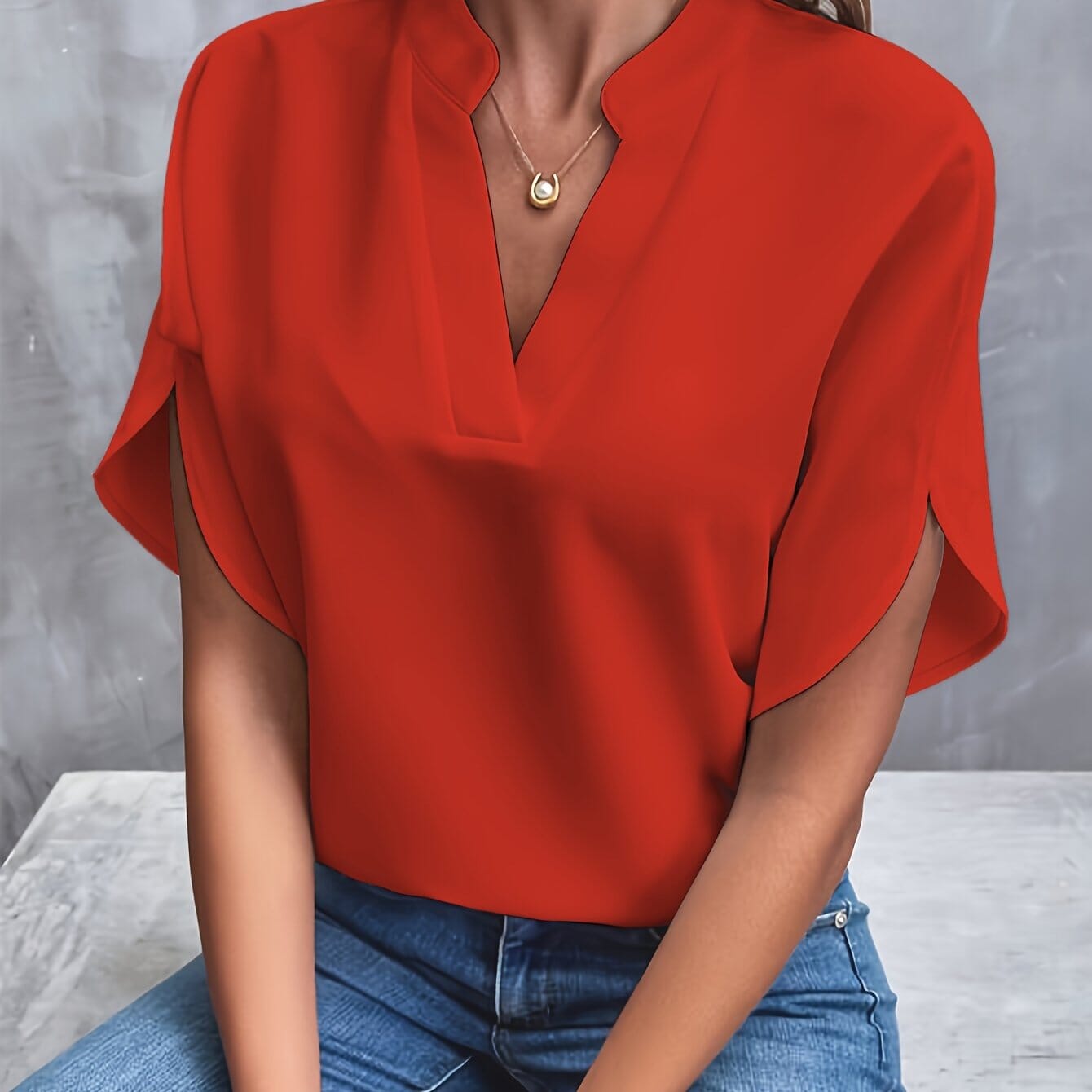 Nina™ - Elegante Lichtgewicht Blouse