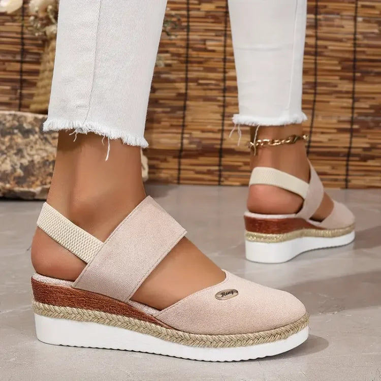 Lioraelle™ - Orthopedische sandalen met platform, geventileerd en casual