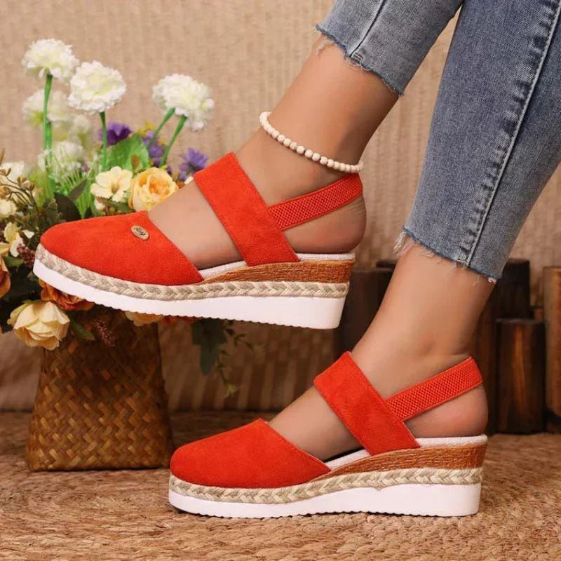Lioraelle™ - Orthopedische sandalen met platform, geventileerd en casual