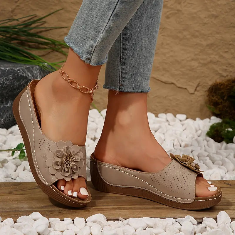 Nirelle™ - Sandalen met bloemen voor dames