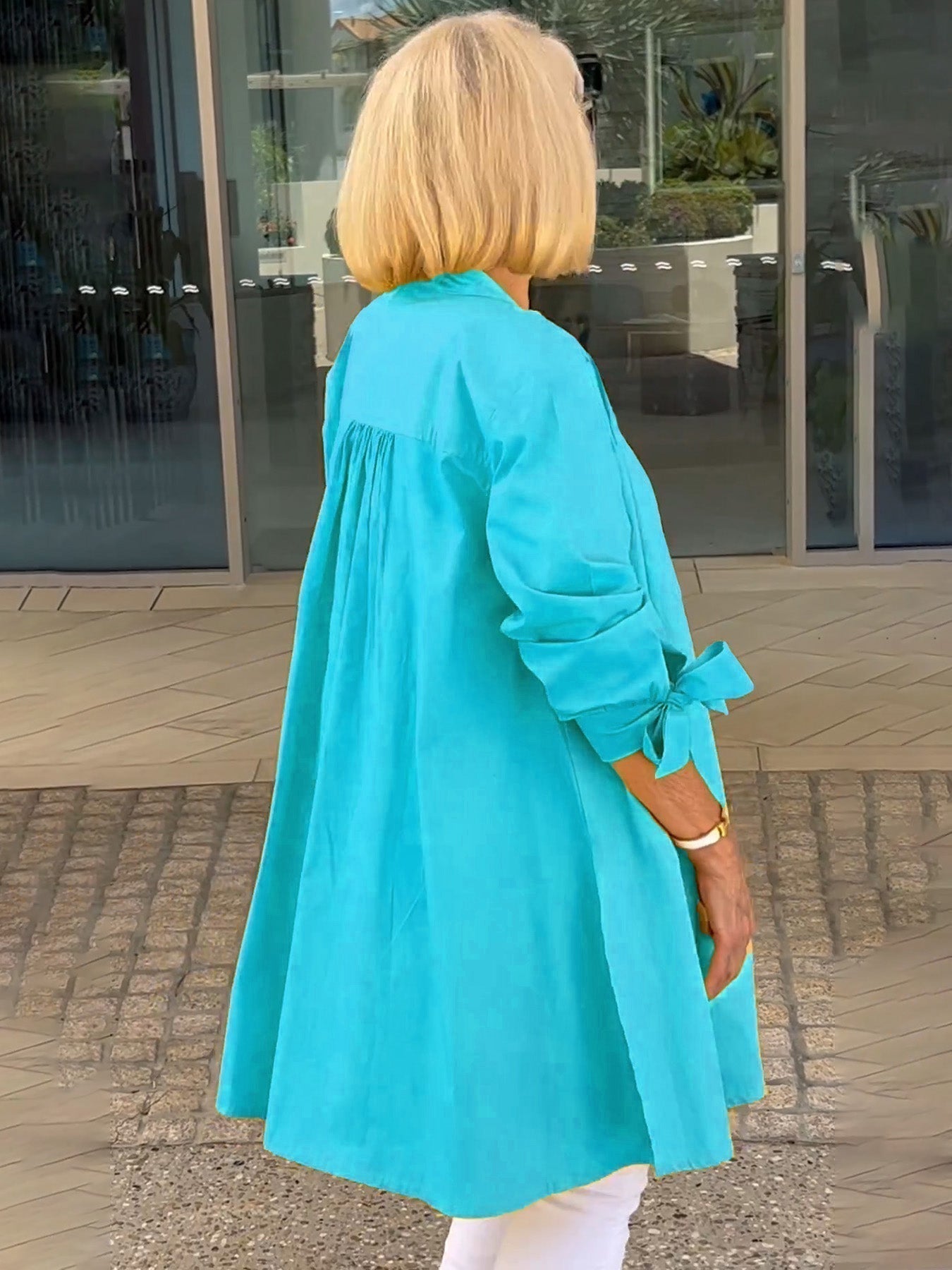 Liora™ - Blouse jasje met prachrige mouwen