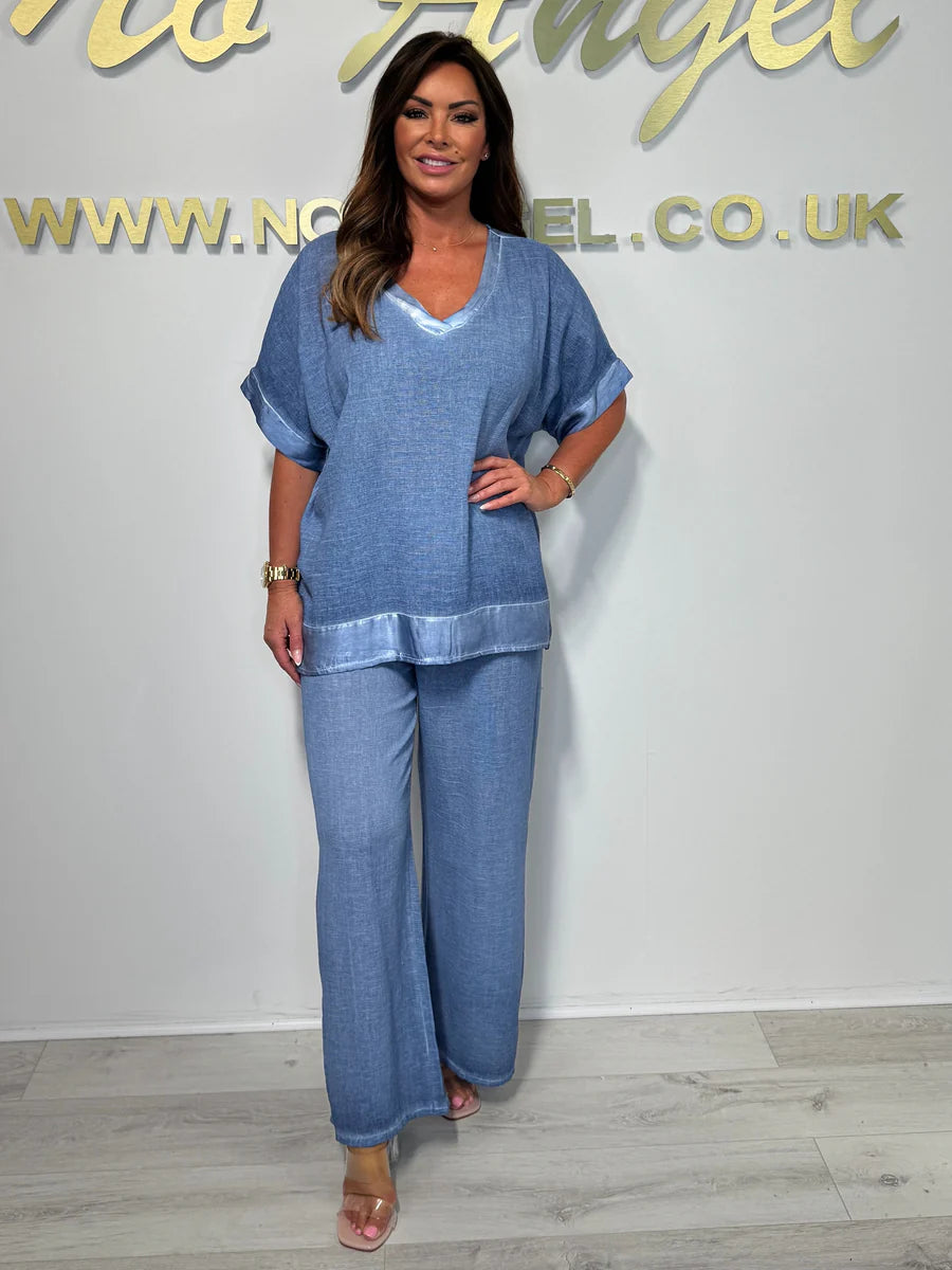 Haliora™ - Casual en trendy damesset met V-halslijn