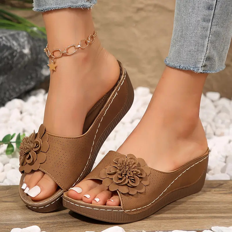 Nirelle™ - Sandalen met bloemen voor dames