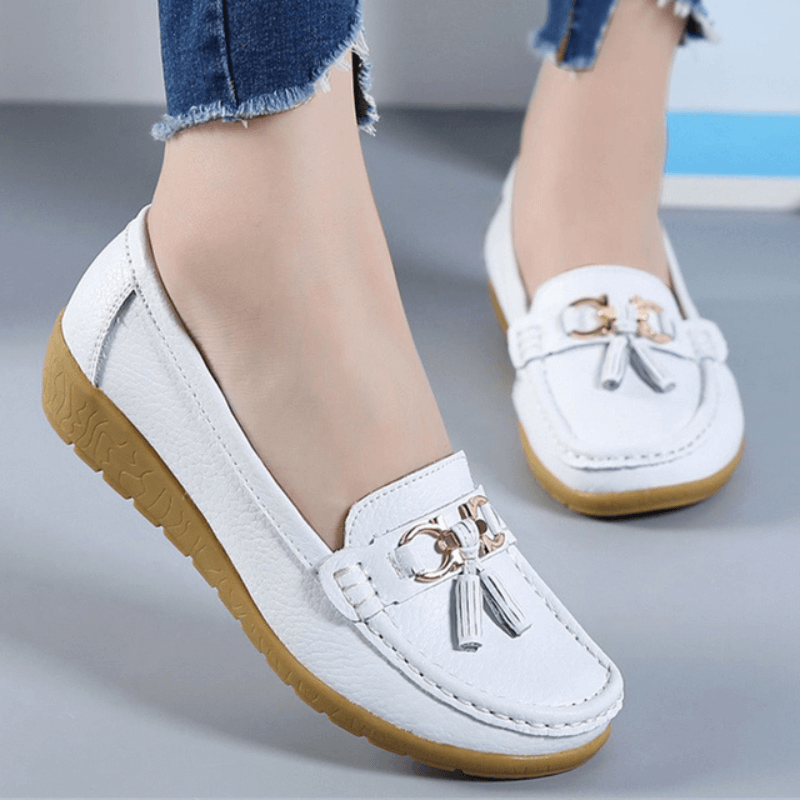 Heliora™ - Leren orthopedische comfortschoenen - Natuurlijke elegantie in elke stap