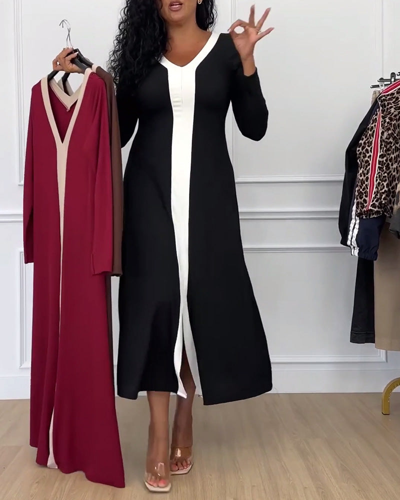 Gabrielle™ - Elegante Gebreide Jurk Herfst Winter