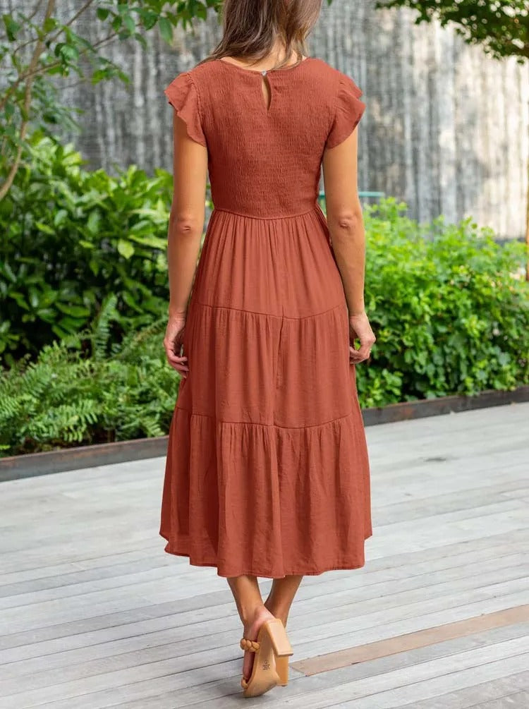 SANDY™- COMFORTABELE MAXI JURK