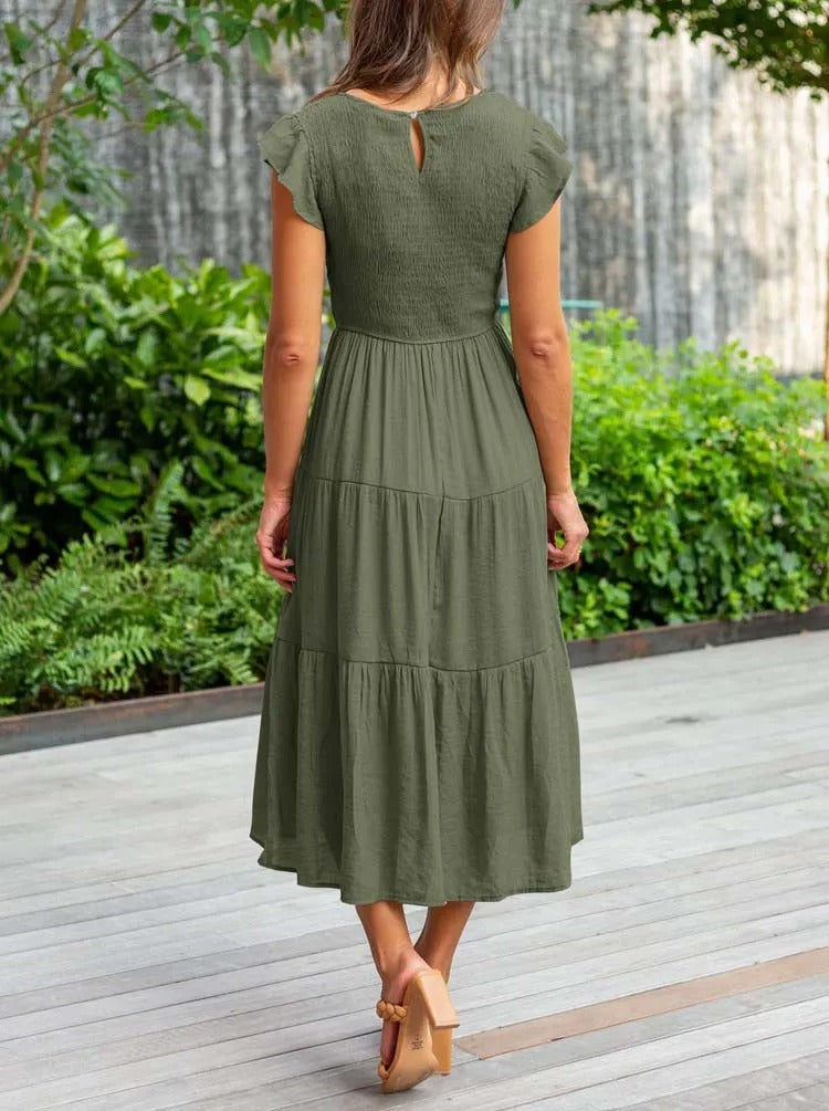 SANDY™- COMFORTABELE MAXI JURK