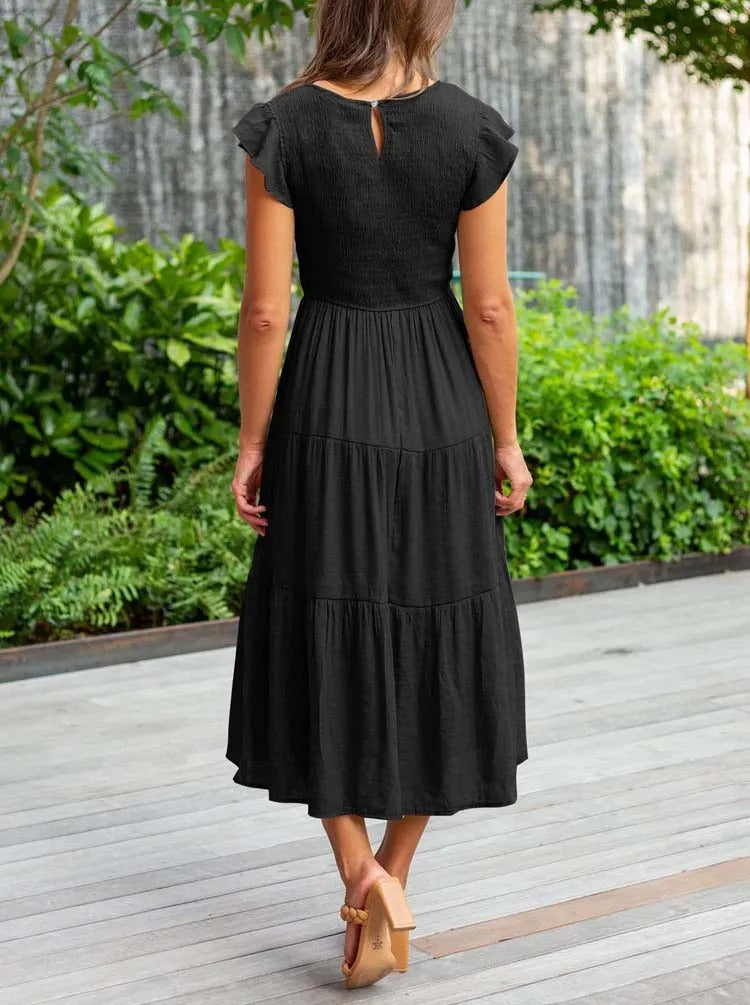 SANDY™- COMFORTABELE MAXI JURK