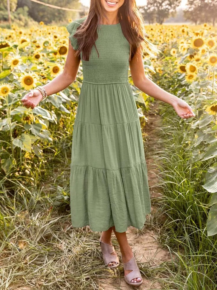 SANDY™- COMFORTABELE MAXI JURK