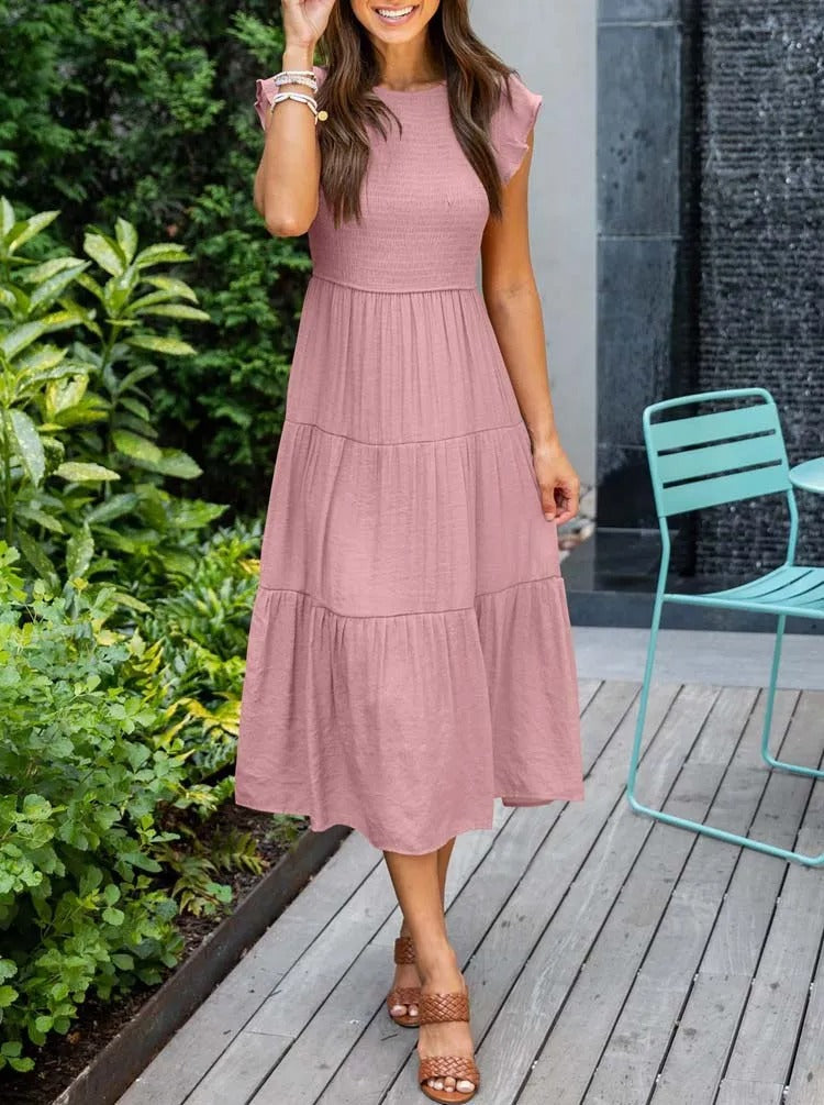 SANDY™- COMFORTABELE MAXI JURK