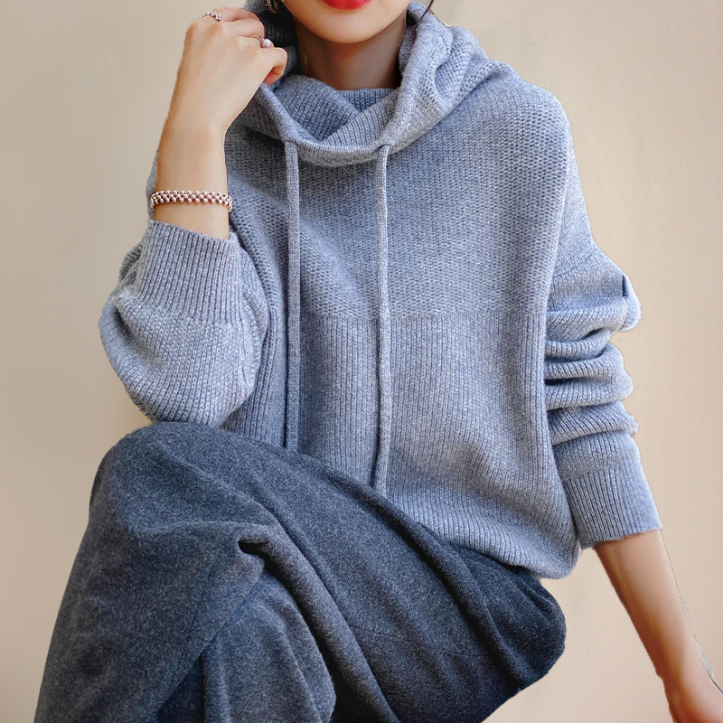 Aurore™ - Dames Trui Hoge Hals Gebreid Herfst