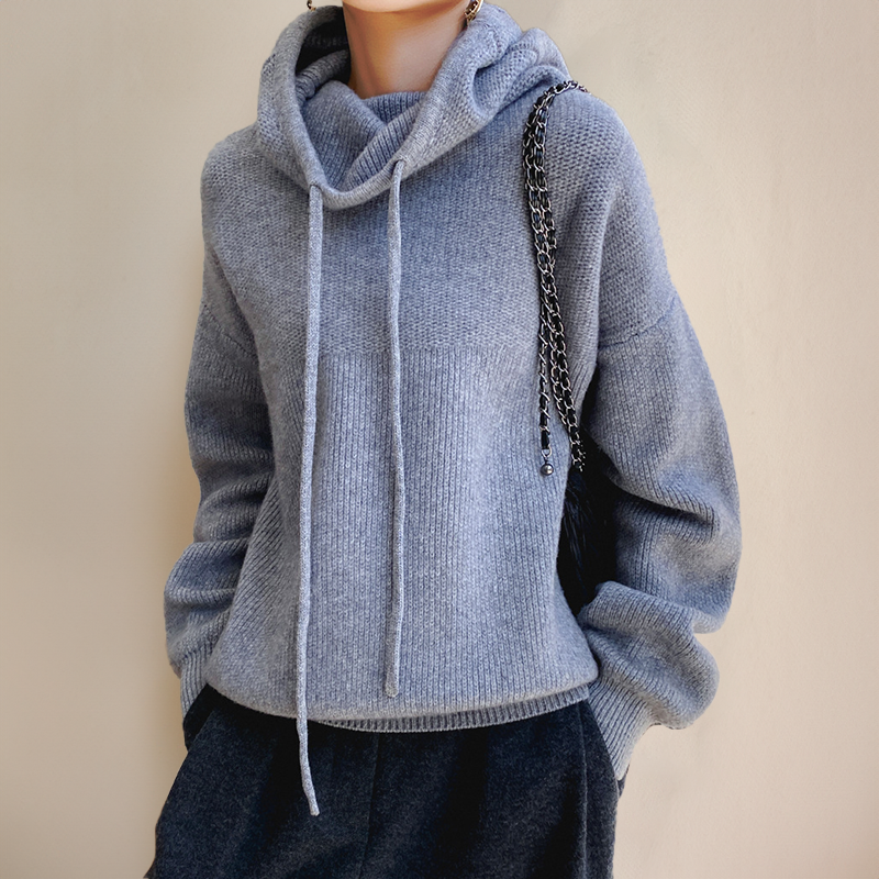 Aurore™ - Dames Trui Hoge Hals Gebreid Herfst