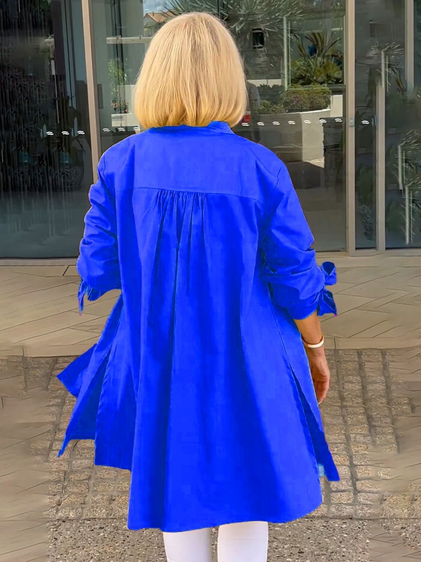 Liora™ - Blouse jasje met prachrige mouwen