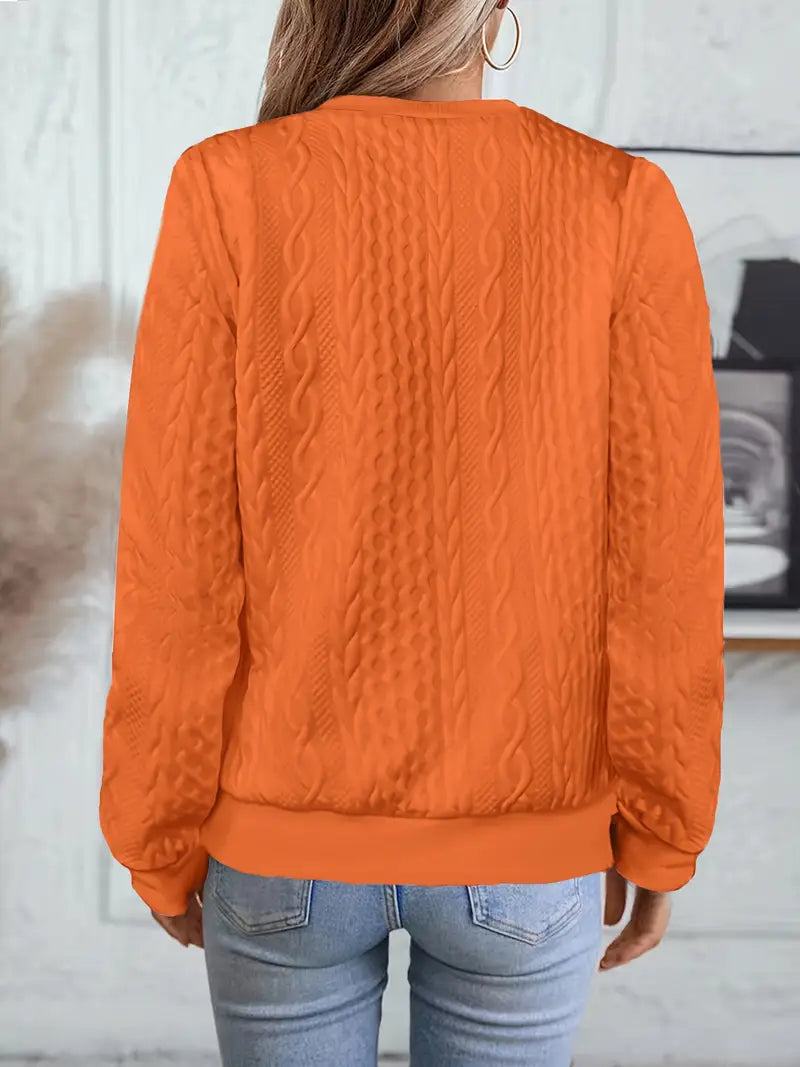 Elanisse™ - Casual damesjas met baseballkraag, ritssluiting, gestructureerde stof