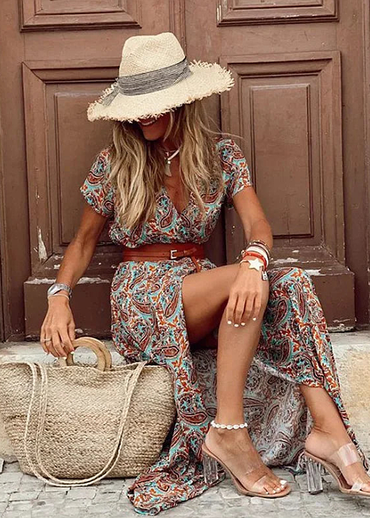 Alanis™ - Elegante Boheemse Maxi Dress