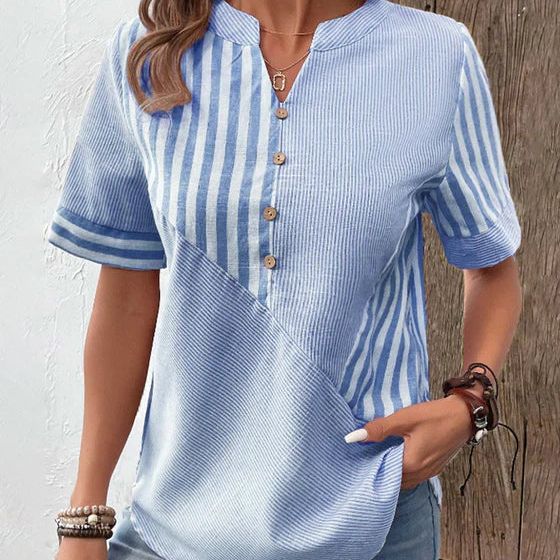 Liva™ - Gestreepte Blouse