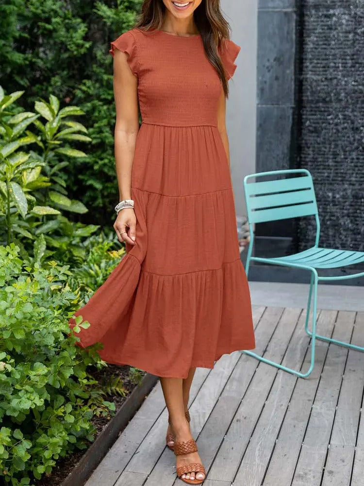 SANDY™- COMFORTABELE MAXI JURK