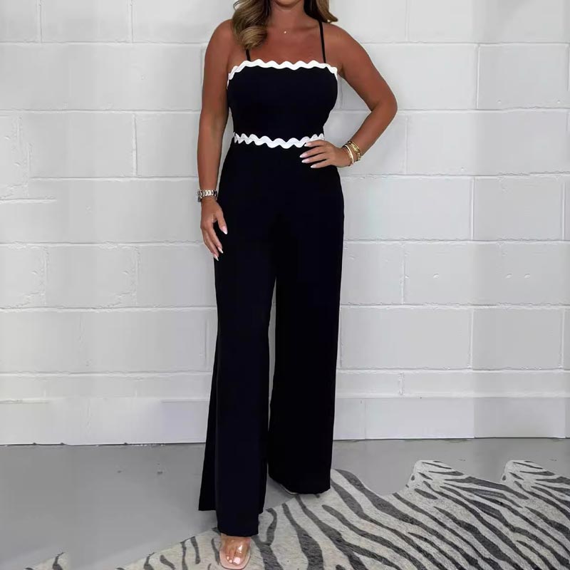 Ismera™ - Elegante jumpsuit met bandjes en ingebouwde beha
