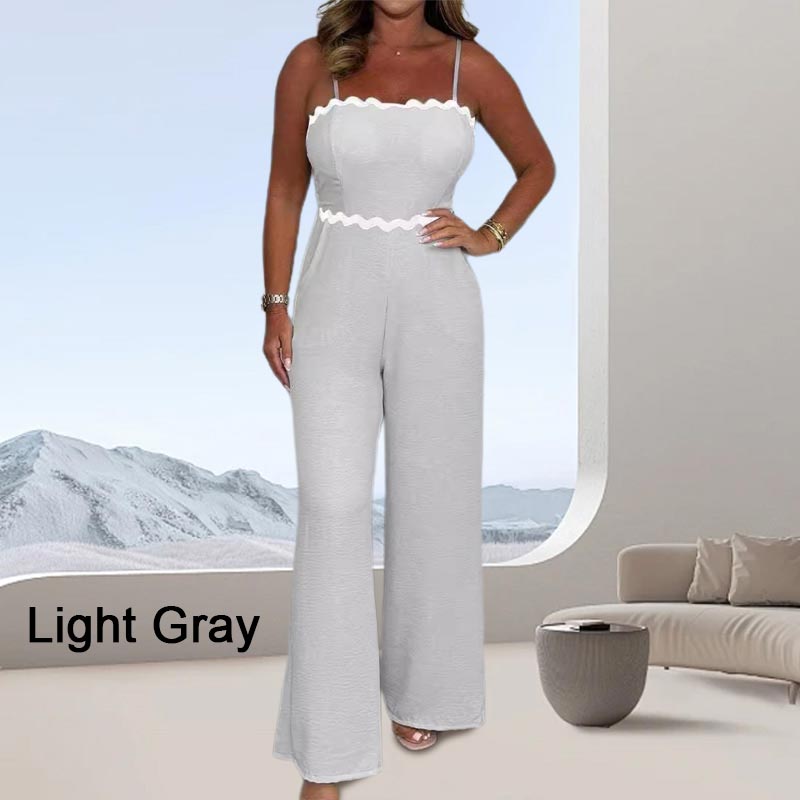 Ismera™ - Elegante jumpsuit met bandjes en ingebouwde beha