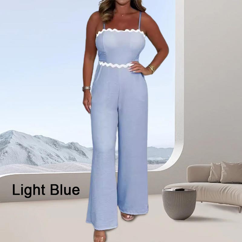 Ismera™ - Elegante jumpsuit met bandjes en ingebouwde beha