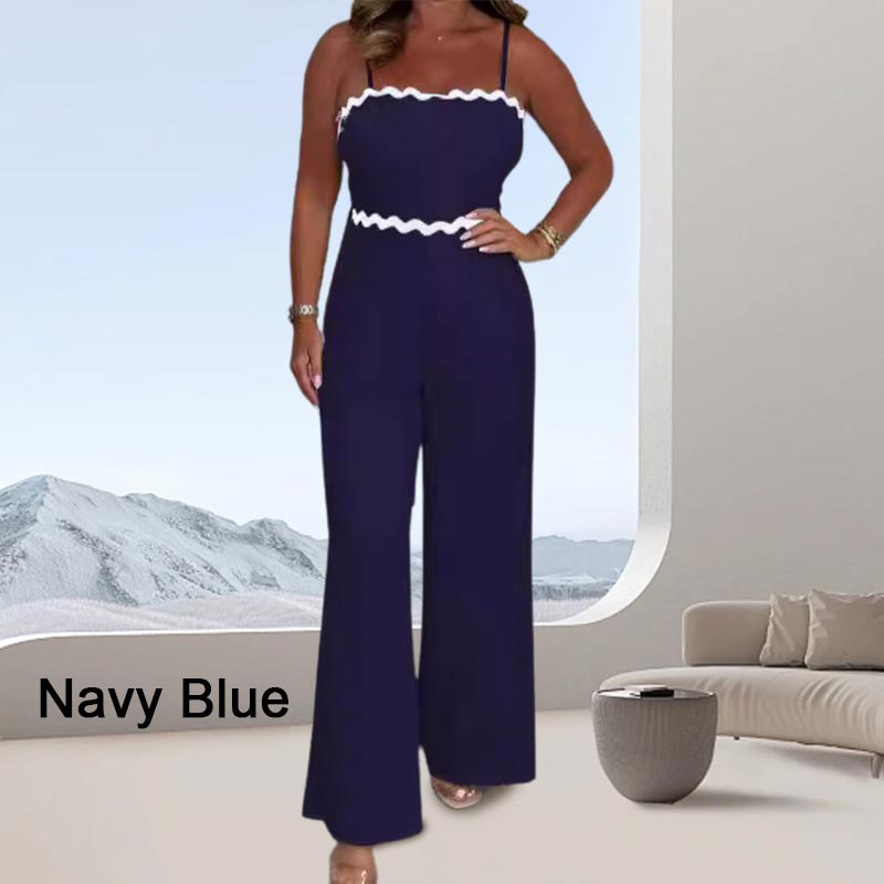Ismera™ - Elegante jumpsuit met bandjes en ingebouwde beha