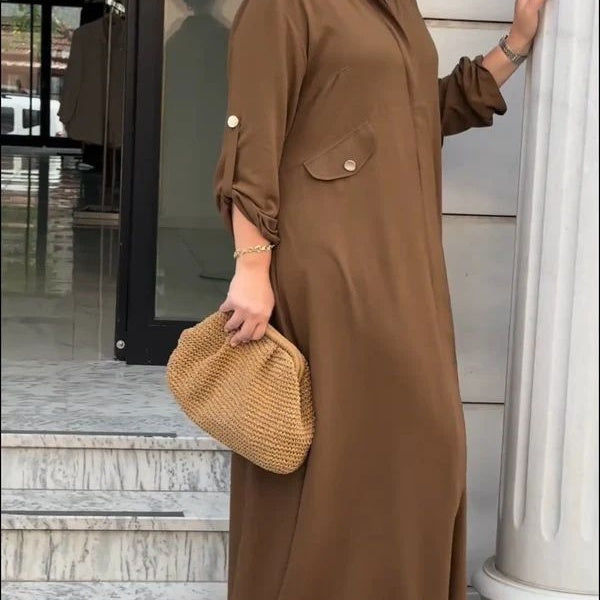 Danae™ - Effen casual 2-delige damesset