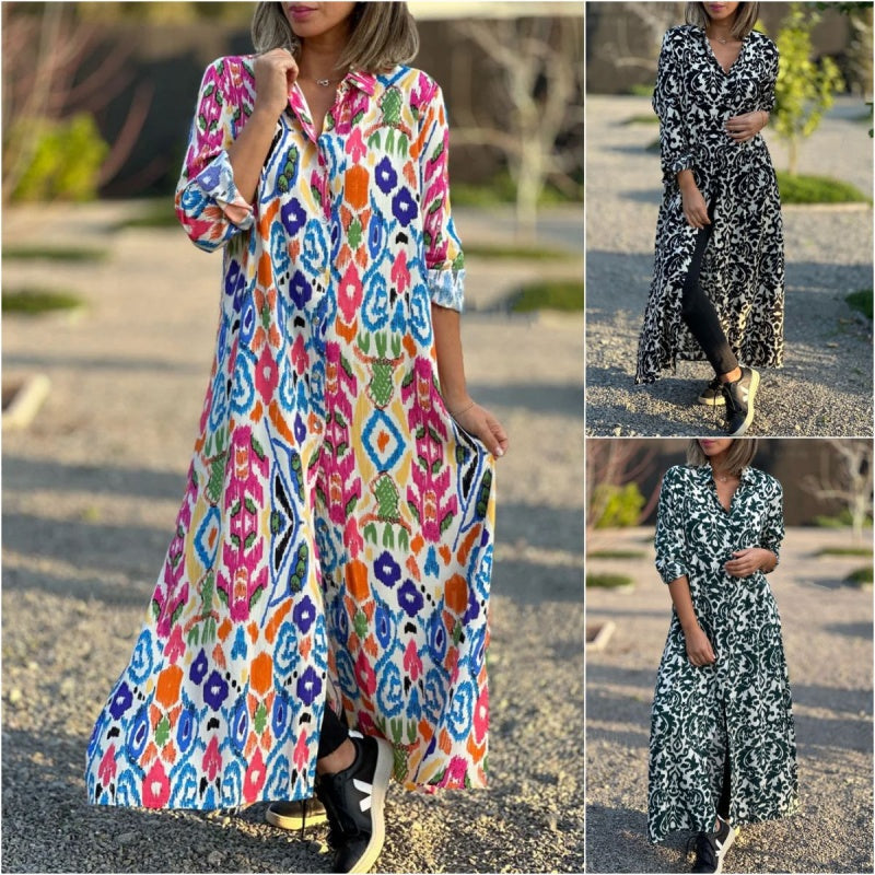 Ivonne™ - Zomerjurk met bloemenjurk