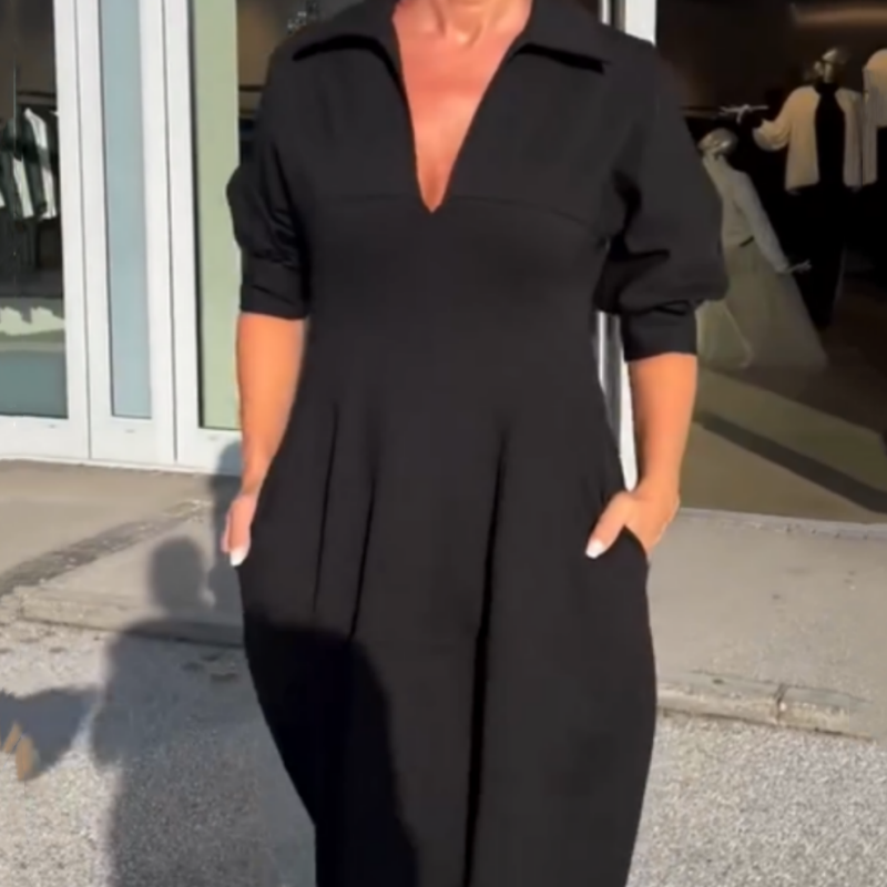 Stephanie™ - Elegante jurk met V-hals