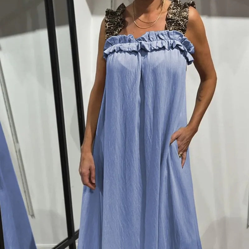 Pascaline™ - Mouwloze casual jurk met zakken