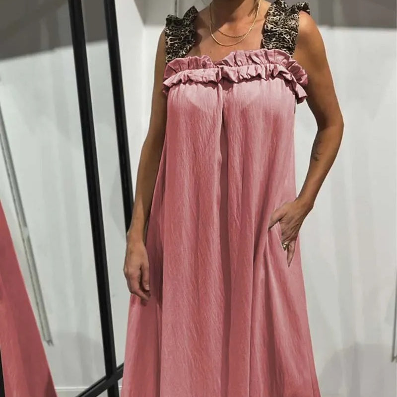 Pascaline™ - Mouwloze casual jurk met zakken