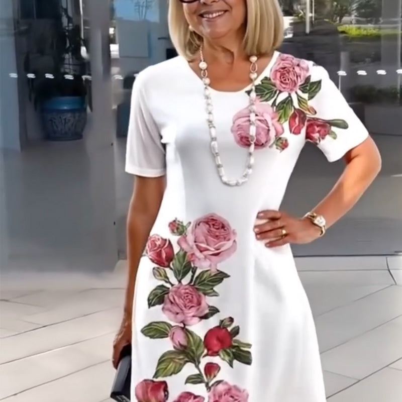 Josina™ - Zomerjurk met bloemenprint