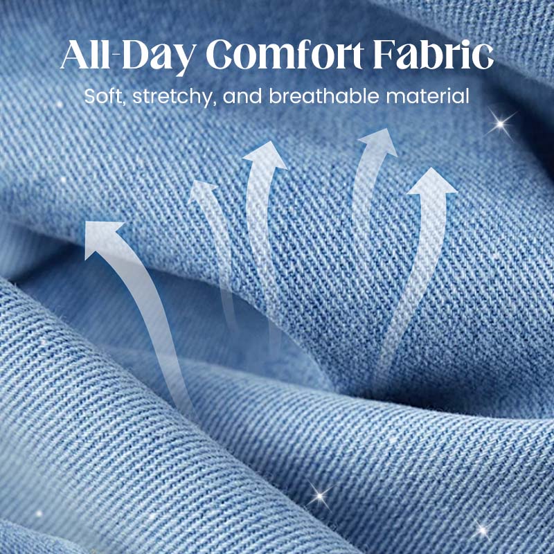 Lunessavelle - Elegante Jeans Voor Vrouwen Met Strass